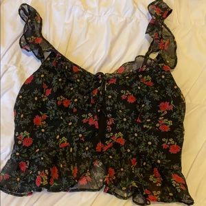 Revolve majorelle crop top